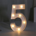 LED Letters / LED Alphabets Battery Operated - All LED Letters (A TO Z) Includding & Led Letter. 