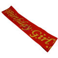 Birthday Girl Sash - Free Size - Satin - Multicolor - Girls - Pack Of 1. 