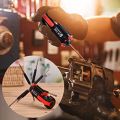 Pechkas 8 In 1 Multi Screwdrivers With Flashlight Portable Hand Tools Screw & Nut Drivers LED Torch Light Repair Tools Set. 