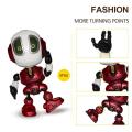 Talking Robot Toys Repeats What You Say Kids Robot Toy Metal Mini Body Robot With Repeats Your Voice, Colorful Flashing Lights And Cool Sounds Robot Interactive Toy For Boys And Girls Gift. 