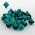 OYPFXMI- 25 Pcs Trim Panel Nylon Retainer Clips for Toyota & 2Pcs License Plate Light Lamp for Mitsubishi Lancer X Evo 2003-2017. 