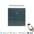 Clopal Smart Touch WIFI Switch with Mobile Control, Voice Control Compatible with ALEXA, Google Assistant, Wifi, Smart switches. 