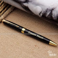 Customized Name Metalic Luxury Ball Point Pen - Premium Luxury Metalic Ball Point Pen - Personalized Name Black Metalic Pen For Daily Use - Customized Name Gift Pen  . 