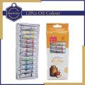 Keep Smiling Oil color paint Colour Paints - Pack of 12 (12ML in each tube). 
