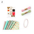 1 Set Wrapping Paper Eco-friendly Smooth Surface Art Paper DIY Adorable Gift Wrapping Paper for Party. 