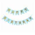 53 PCS Baby Shark Birthday Theme Decoration Grand Set - Blue Theme Set for Birthday Boys, Grand Baby Shark Balloon Theme Decoration, Boys Birthday Accessories Items, Package for Boys Birthday. 