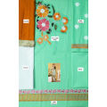 Kids Summer Collection - 3Pcs Unstitched Casual/Formal Wear Little Girl Dress in Lawn - JC-3. 