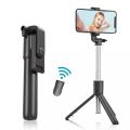 Extendable Selfie Stick with Detachable Bluetooth Wireless Remote Phone Holder Compatible with All Smartphones Bluetooth Selfie Stick, 3 in 1 Multifunctional Selfie Stick Tripod Stand. 