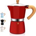 Aluminum Italian Style Espresso Coffee Maker | 6-Cup Stove Top Pot for Mocha, Latte & Espresso | 300ML Moka Pot, Imported Kitchen Tool. 
