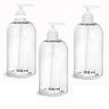 500ml Hand Wash Dispenser Pump Bottle Empty, Shampoo Bottle Empty, Bottle Dispenser,  Soap Dispenser for Kitchen Sink, Hand Wash Bottle, Empty Bottles Empty Containers. 