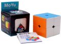 Rubik's Cube 2x2 Sticker less High Quality, Magic Cube Puzzle Toy Multicolor With Original Pictures. 