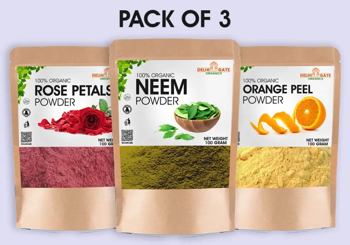 Pack%20of%203%20-%20Neem%20Leaves%20Powder%20+%20Rose%20Flower%20Powder%20/%20Gulab%20Powder%20+%20Orange%20Peel%20Powder%20-%20Image%202