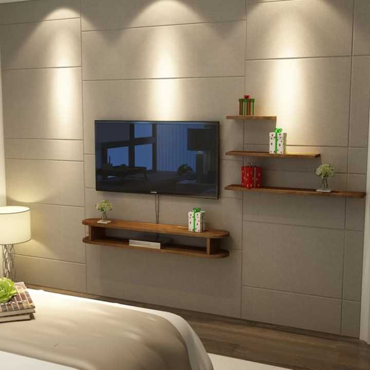 Tv%20Shelf%20wall%20mounted%20for%2040%20inch%20LED,%20Modern%20TV%20Entertainment%20Center%20TV%20Console%20Table%20Television%20Stands%20wall%20Mount,%2040"%20-%20Image%205