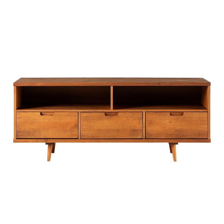 TVUNIT113%20-%20Oak%20Wood%20Antique%20TV%20Console%20Brown%20Polish%20Finish%20Entertainment%20Unit%20Caramel%20&%20Walnut%20Modern%20Living%20Room%20TV%20Bedroom%20Furniture%20Desk%20-%20Image%205