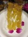 Saffron Mishri sugar rock candy with thread inside Natural Pure Safron color misri and zafran filaments. 