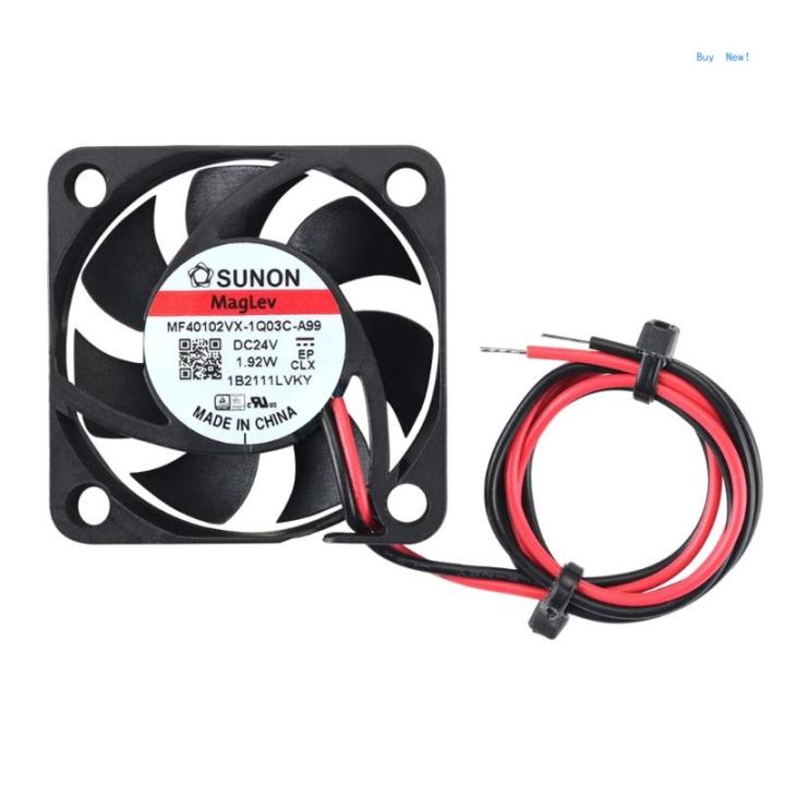 【New Arrivals】40mm Cooling Fan Hydraulic Bearing for Sunon Maglev 4010 12V 24V 1.92W 3D Printer Cooler Radaitor for Voron 2.4