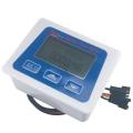 Digital Flow Meter Water Flowmeter Temperature Time Record LCD controller. 