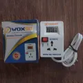 Woxsn Automatic Digital Power Protection, AC Voltage protector, Over &Under Volt power protection, For Fridge, Freezer, Mobile and laptop Charger, LED OR LCD, wifi and Camera devices and other electronics accessories, Muhafiz Switch. 