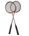 2 Badminton Rackets For adults with one feather Shuttles - Japanese. 