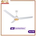 GFC Ceiling Fan AC/DC 60W RAVI Plus Model 56'' Energy Saver Inverter Fan Energy Efficient Electrical Steel Sheet and 99.9% Pure Copper Wire Brand Warranty. 