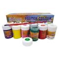 kidco poster color box of 12 color and mix brush set. 