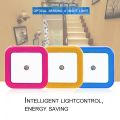 MA Intelligent LED Induction Lamp Square Shape Wall Light Nightlight Bedroom. 