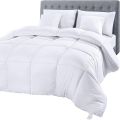 Comforter Razai Ultra Soft Down Alternative Comforter - Plush Siliconized Fiberfill Duvet Insert - Box Stitched All Season. 