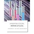 liquid crystal glitter lipstick laser holographic lip tattoo lipstick makeup pigment jelly lip gloss. 