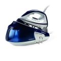 New KENWOOD Steam Iron Steam Station 2600W with 1.8L Water Tank Capacity, Ceramic Soleplate, 180g Steam Shot, Anti Drip, Auto Shut Off, Self Clean Function SSP20.000WB White/Blue. 