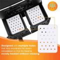 Air Fryer Parchment Paper for Foodi DZ201 with Dual Zone,2 Pcs Liners. 