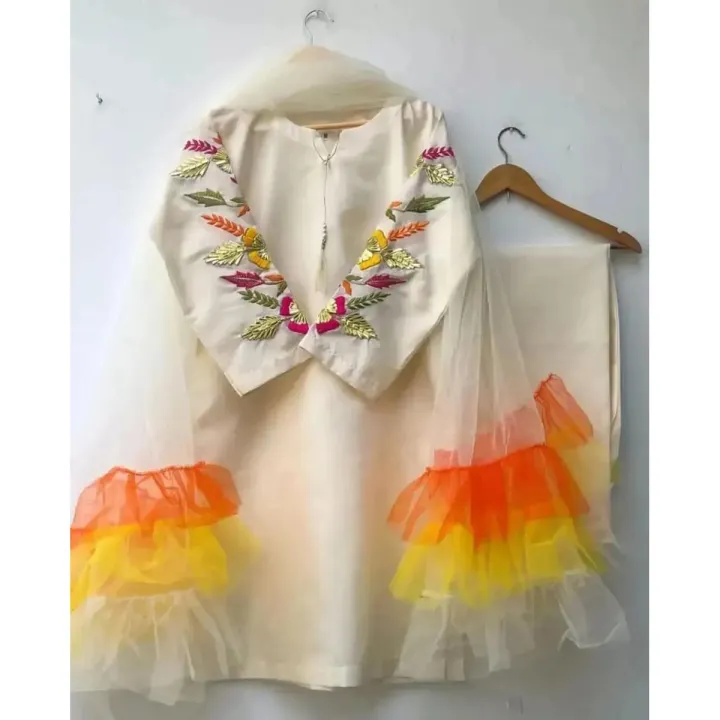 Stylish%20Collection%20Silk%20Arm%20Embroided%20with%20Net%20Dupata%20stitched%20Fency%203pc%20Trendy%20Outfit%20for%20Women%20and%20Young%20girls%20-%20Dress%20For%20Girls%20-%20Dress%20For%20Women%20-%20Stitched%20Suit%20for%20Girls%20-%20Stitched%20Suit%20For%20Women%20-%20Image%202