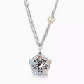 Emperor Armor Warrior Five Elements Armor Rotatable Pendant Necklace Men's Domineering Ruan Handsome Necklace Birthday Gift. 