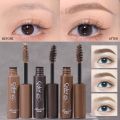 【Limited-time offer】 Aimeili 3 Colors Natural Long Lasting Waterproof Eyebrow Mascara Cream Eye Brow Shadow Makeup Beauty Comstic Tools with Brush Dye Eyebrow Gel. 