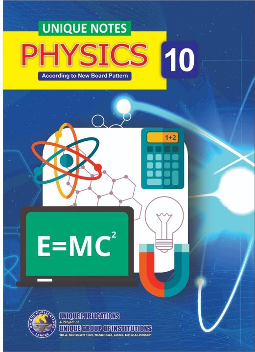 Unique Notes Physics 10