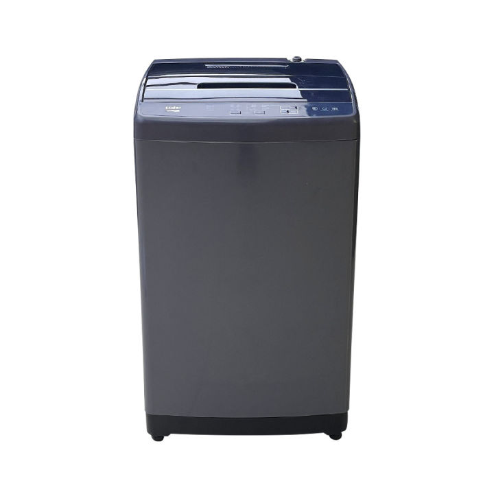 HWM 85-1269S6-Haier-8.5 kg-Fully Automatic-Top Loading Washing Machine-Pillow Drum-Quick Wash-Dual Lint Filters-10 Years Warranty