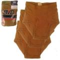 Mens Underwear / Briefs (Pack of 3) -100% Combed Cotton – Made in USA- In Service by USA Army. 
