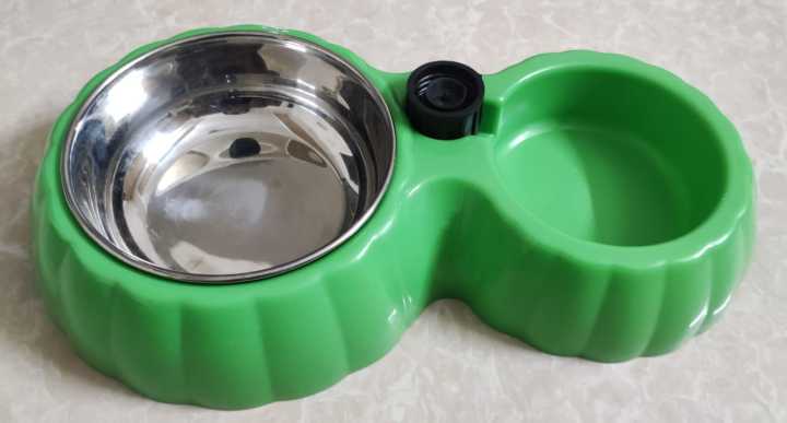 Pet%20Water%20Dispenser%20Food%20Bowl%20with%20steel%20bowl%20For%20Cat%20&%20Dog%20Puppy%20-%20Image%203