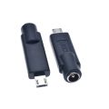 【3C VictoryEagle Store】1pcs DC5.5*2.1mm Female to USB Square DC Power Plug Connector Adapter Asus Eeebook X205T X205 Laptop. 