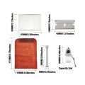 For max420 Small Size Suede Kit Snuff Sniffer Snorter Tube Powder Dispenser - red. 