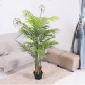 Imported artificial Palm tree with black Planter. 