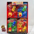 New Mini Catapult Car Racing Combo Set Cute Kids Mini Car Interactive Toy June Day Gift. 