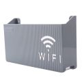 (Multicolor) Wall-mounted router box Office Media Decor Console Wifi box Wireless storage boxes Rack Bracket Hangings Wall Shelf  TV Box Router Shelf Stand WiFi Stand Cord-less Phone Stand Wall Mount Wall Shelf Floating Media Shelf TV DVD Android Box. 