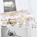 Shaped Paper Clip Storing Paper Clips Creative Metal Paper Clip Styling Paper Clip Cartoon Paper Clip. 