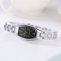 Quartz Watch Elegant Ladies Women Watch Concise Head Watch Diamond Geometry Women Watches. 
