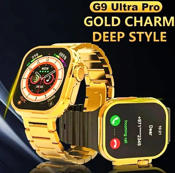 Ultra Pro Mobile Watch Golden Colour Smartwatch Z91 Pro Max S9