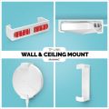 Drill Free Deco M5 & P7 Wall & Ceiling Mount Holder for TP Link, Strong Stick On VHB Tape Bracket, No Screws & No Tools Needed, Easy to Install, White by Brainwavz. 
