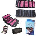 Roll n Go Makeup Organizer & Cosmetic Bag - Black. 