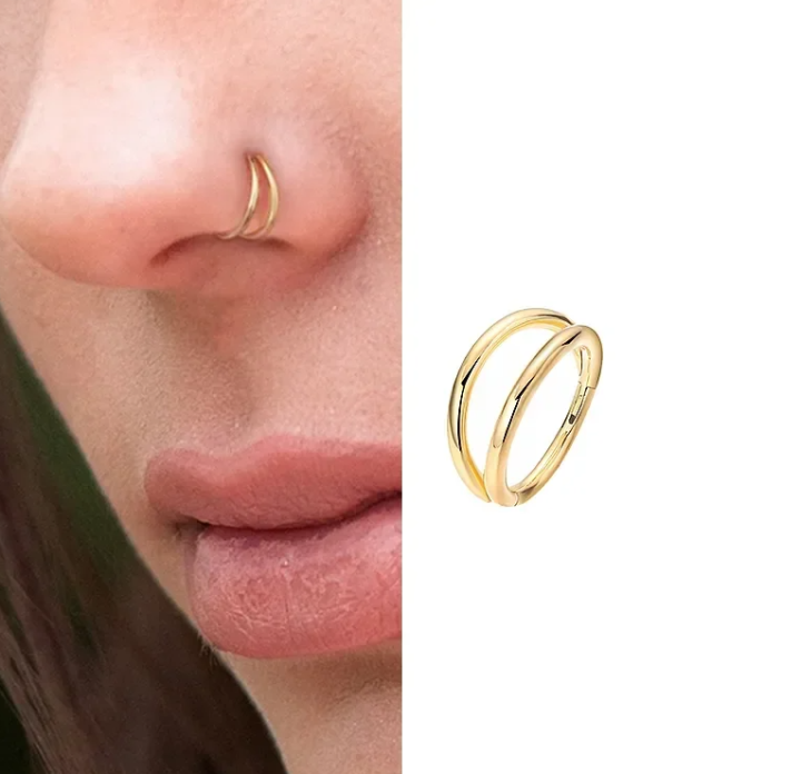 Piercing%201%20PIECE%208mm%20Seamless%20TWO%20ROW%20Hinged%20Segment%20Double%20Ring%20Clicker%20Long%20Helix%20Nose%20Ring%20Body%20Jewelry%20-%20Image%202