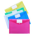 Student Stationery Pouch Clear Plastic Storage Folder A4 Clear Plastic File Bag Student Folder Organizer Information Pocket Filing Bag. 