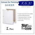 Canvas Board for Painting (1.5X2) Feet. 